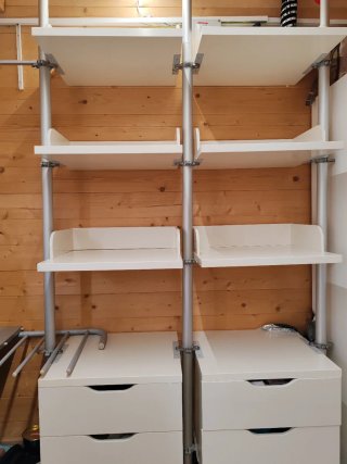 Vestidor modular Ikea