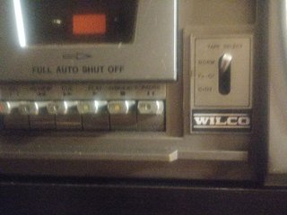 Radio Cassette Wilco y vinilo