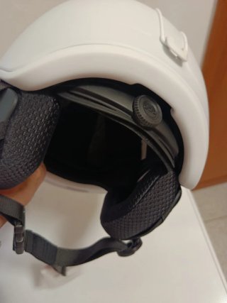 Caschetto POC bianco