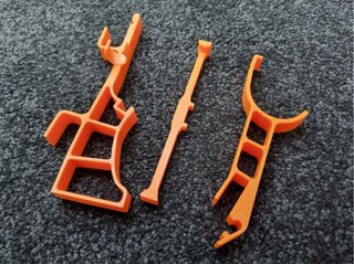 Soporte Nintendo GameCube Naranja + Mando