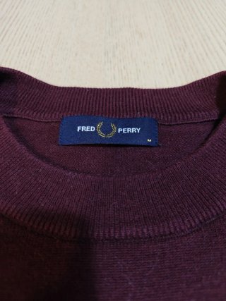 Jersey Fred Perry Morado - Talla M
