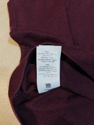 Jersey Fred Perry Morado - Talla M