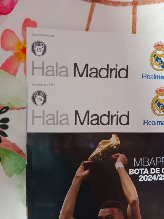 Revistas y posters Real Madrid