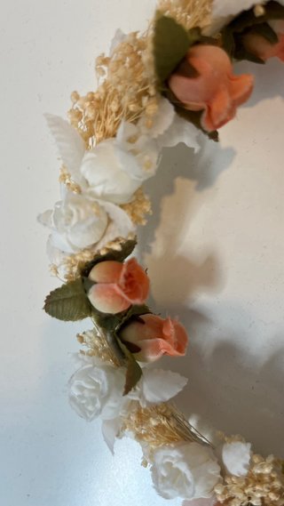 Vestido de Comunión Blanco con Cancán y Tiara