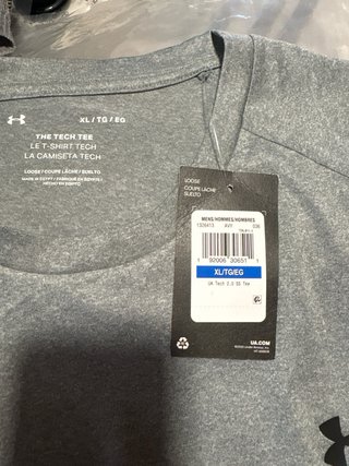 Camiseta Under Armour gris XL