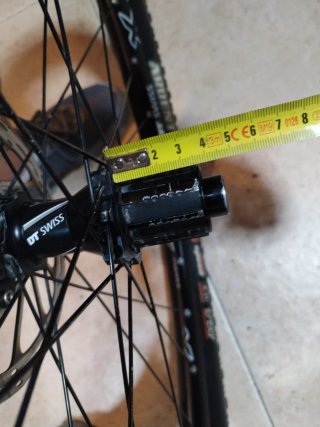 Rueda DT Swiss 29 Spline E. 1900.