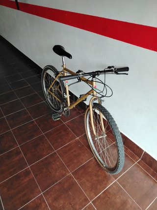 Bicicleta Montaña 26 Dorado