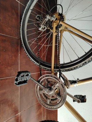 Bicicleta Montaña 26 Dorado