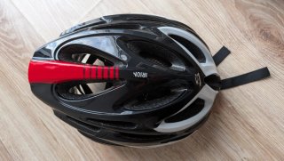 Casco Spiuk bici negro y blanco