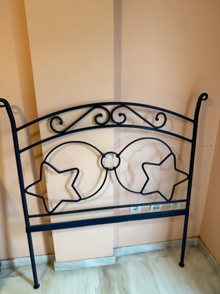 Cabecero forja cama 105 cm