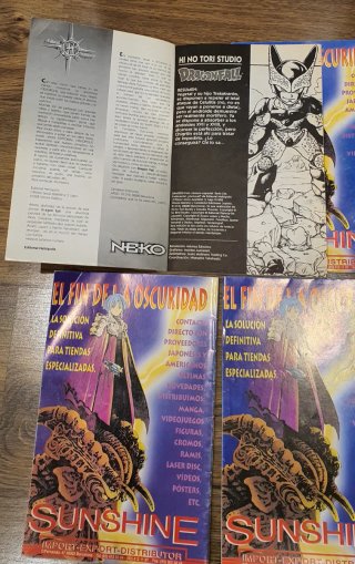 6 Cómics de Dragon Fall, del 0 lila al 5