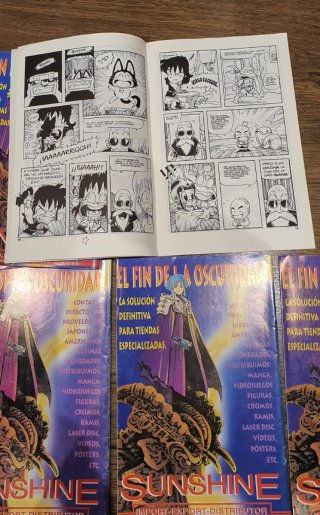 6 Cómics de Dragon Fall, del 0 lila al 5