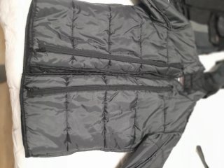 Chaqueta Moto Adventure Touring Negra Gris