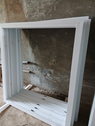Marcos de ventana blancos