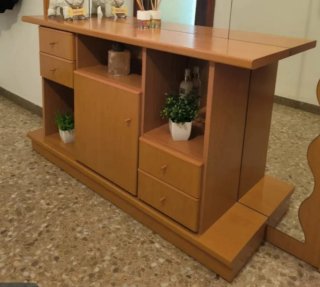 Muebles de salón , mesa hierro,lamparas.