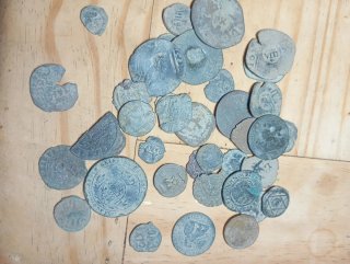 Lote monedas antiguas varias