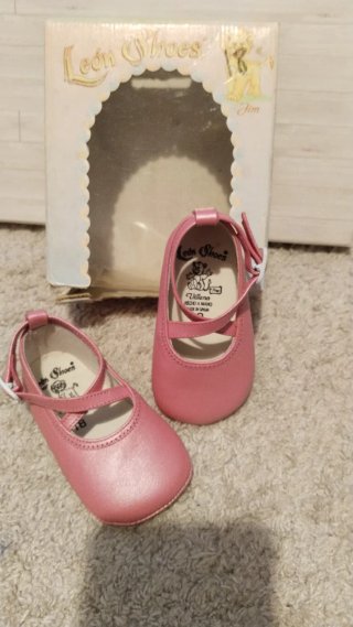 Zapatos bebé León Shoes rosa
