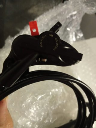 Freno disco Shimano BL-MT501/BR-MT520 posteriore