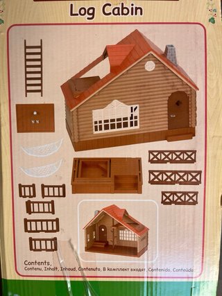 Cabaña Sylvanian Families Log Cabin