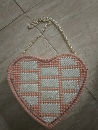 Bolso Corazón Hecho a Mano