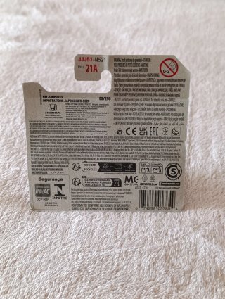 HONDA CRX DE 1985 1/64 HOTWHEELS