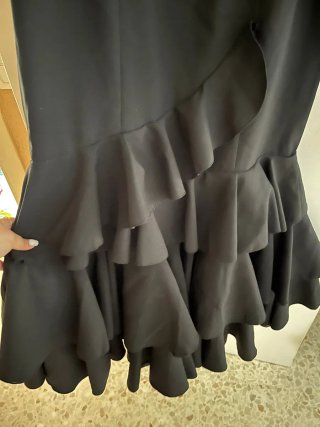 Vestido de flamenca negro