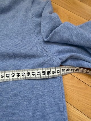 Cárdigan Lacoste Azul Claro Talla M