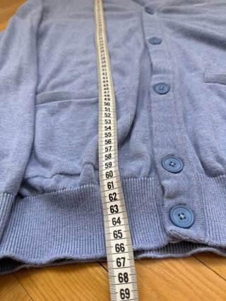 Cárdigan Lacoste Azul Claro Talla M