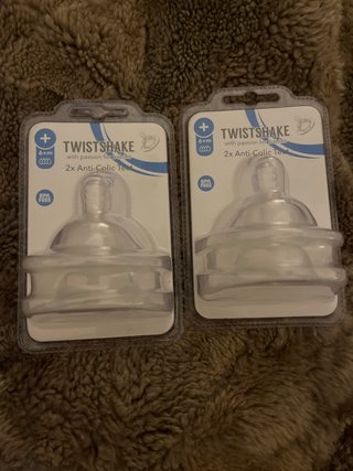 2 Packs Twistshake Tetina 6+ Anti-Colic