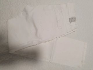 Pack 3 Vaqueros Blancos Mujer