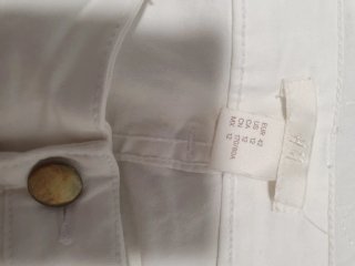 Pack 3 Vaqueros Blancos Mujer