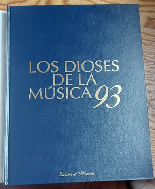 Los Dioses de la Música 93 (5 tomos + 50 CDs)