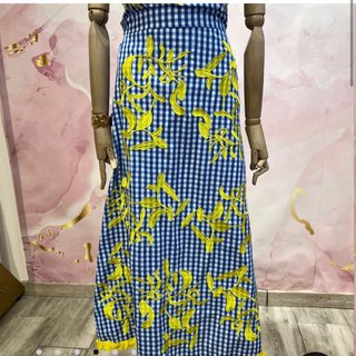 Conjunto Top y Falda Gingham