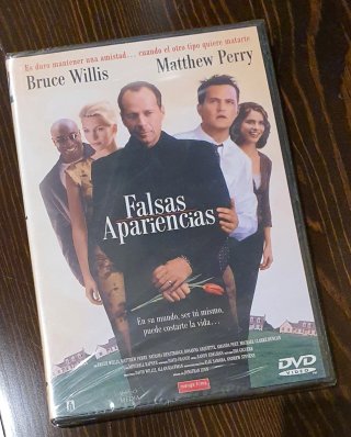 DVD sin estrenar de Falsas Apariencias Bruce Willi