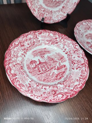 LA CARTUJA DE SEVILLA PICKMAN SERIE ROSA ANTIGUOS