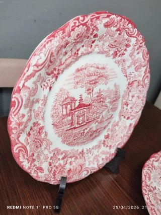 LA CARTUJA DE SEVILLA PICKMAN SERIE ROSA ANTIGUOS