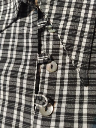 Blusa camisera cuadros BLOCK HOUSE