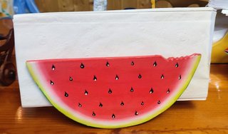 Servilletero con forma de Sandía