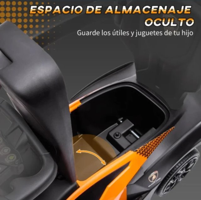 Correpasillos infantil naranja