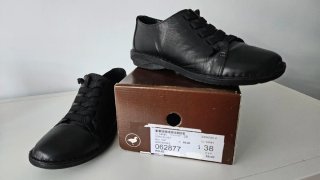 Zapatos Piel Negro Talla 38