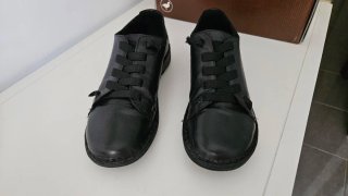 Zapatos Piel Negro Talla 38