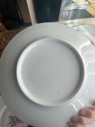Platos postre porcelana francesa