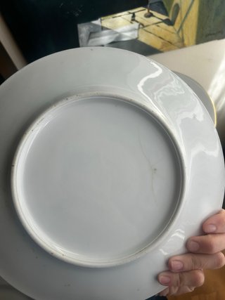Platos postre porcelana francesa