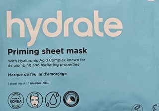 Mascarilla Hidratante Priming Sheet Mask coreana