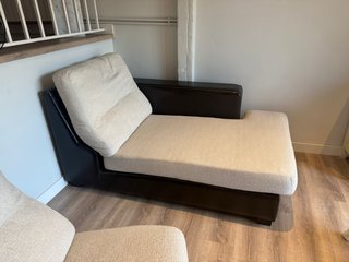 Sofá chaise longue moderno 3 plazas extensible