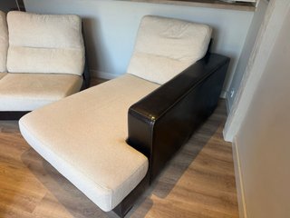 Sofá chaise longue moderno 3 plazas extensible