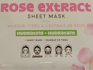 Mascarilla Rose Extract Hidratante coreana