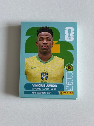 Cromo Vinicius Jr Mundial 2026