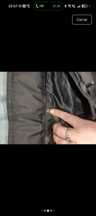 Pantalón de moto con protección