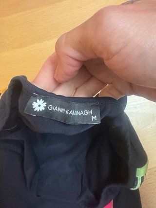 Vestido palabra de honor Gianni Kavanagh negro